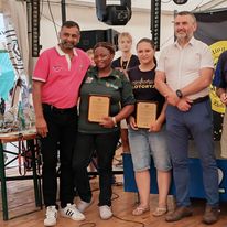 Honourary certificates awarded for assistance during 2022 WGA Championships