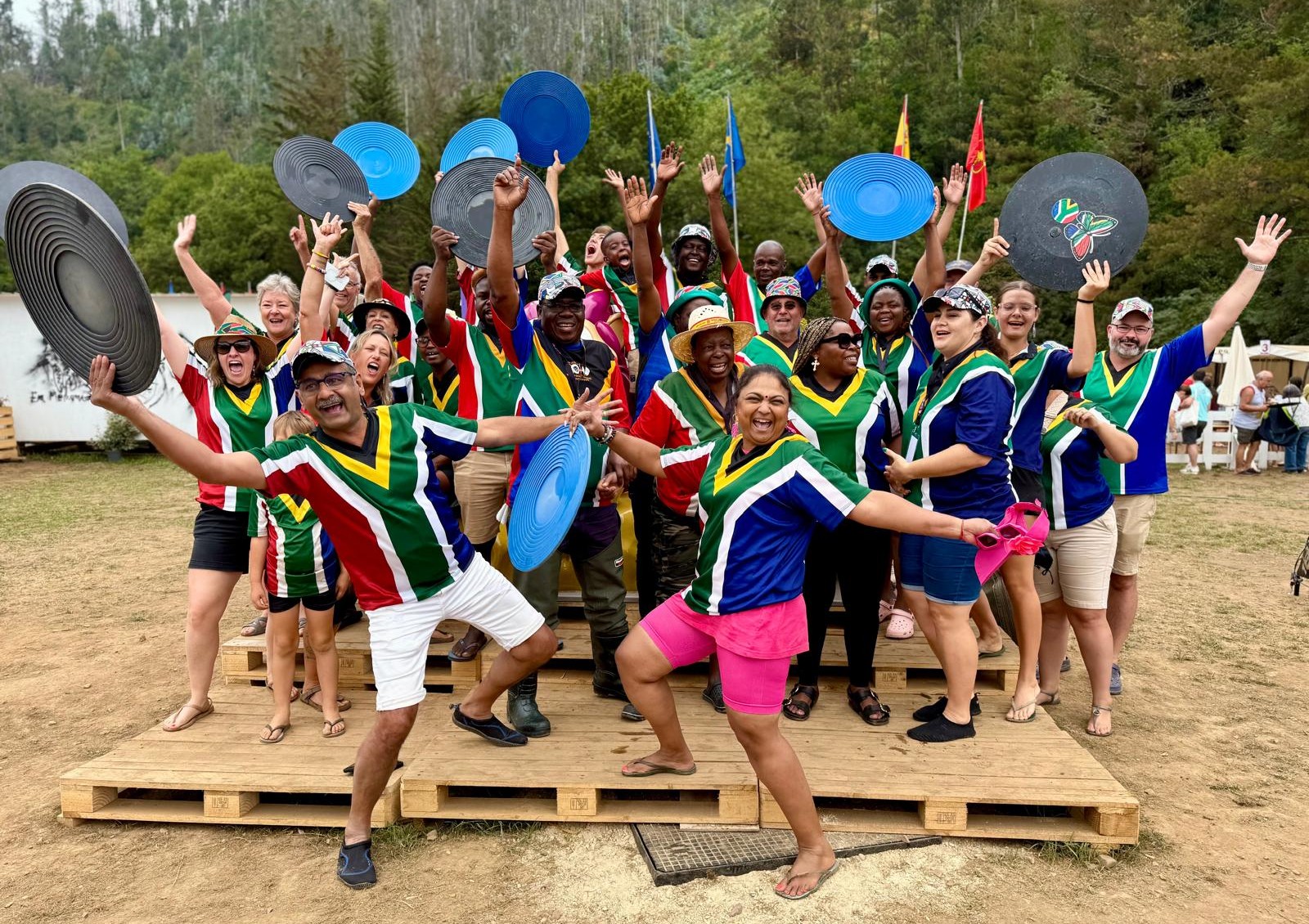 Team SA at 2025 World Gold Panning Championships